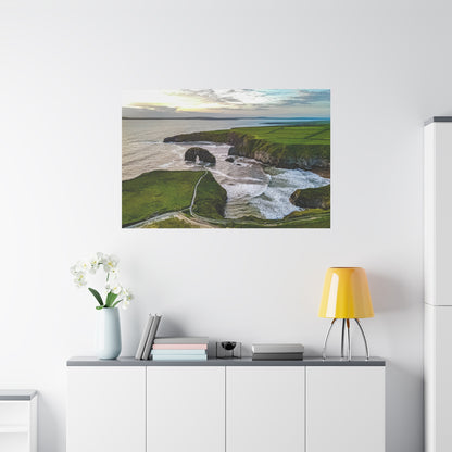 Virgin Rock Ballybunion Matte Canvas, Stretched, 1.25"