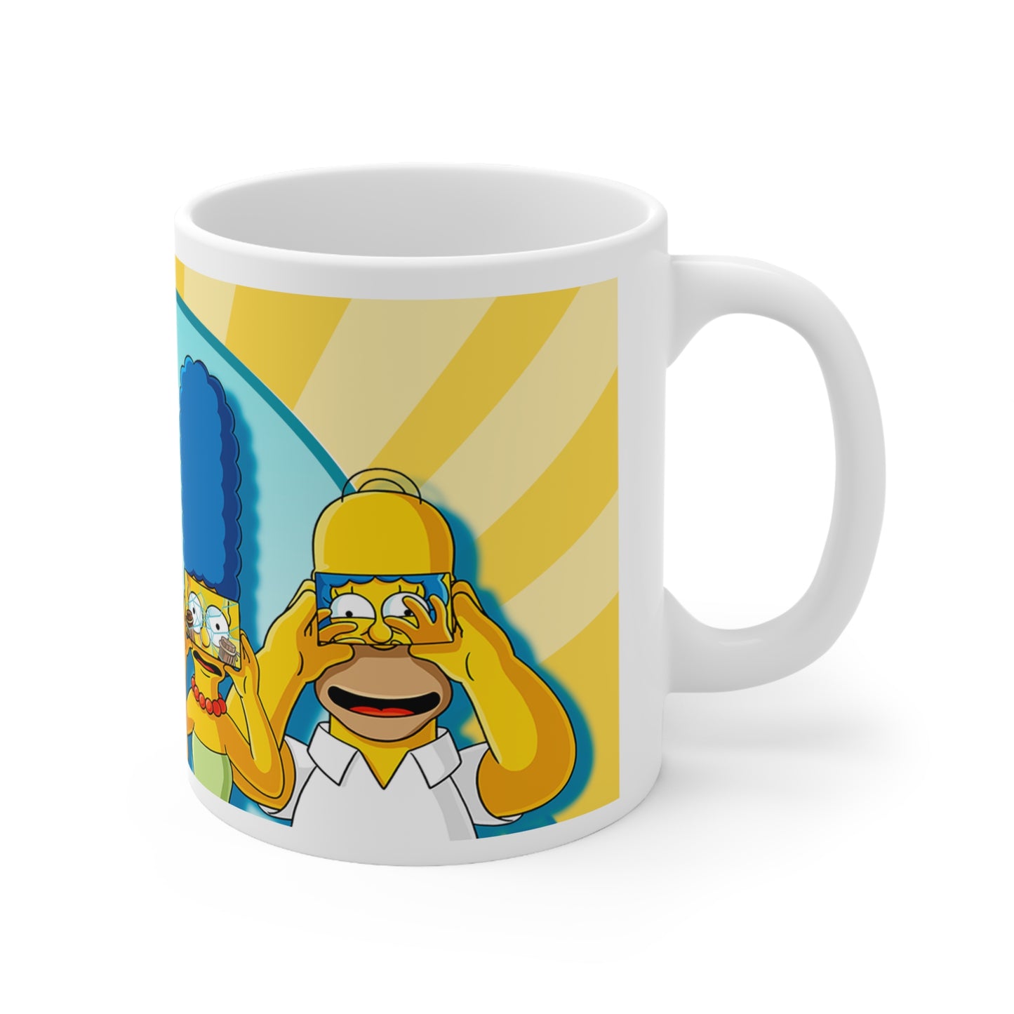 The Ceramic Coffee Cups - Fun Cartoon Mugs for Home & Office