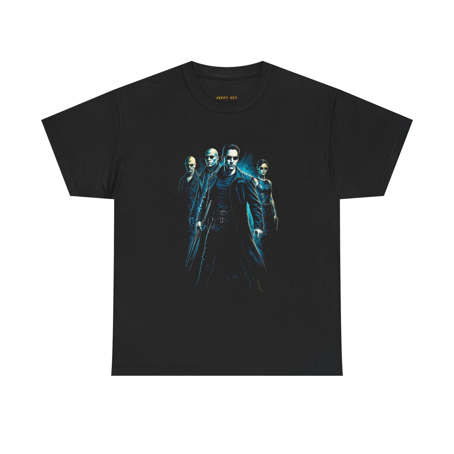 Matrix Characters T-Shirt — Neo, Trinity & Agents Movie Graphic Tee