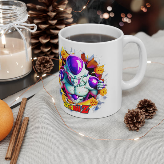 Dragon Ball Z Ceramic Coffee Mug - Frieza Design - 11oz & 15oz