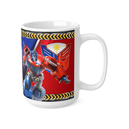 Transformers Ceramic Coffee Mug - 11oz & 15oz - Perfect Gift for Fans & Collectors