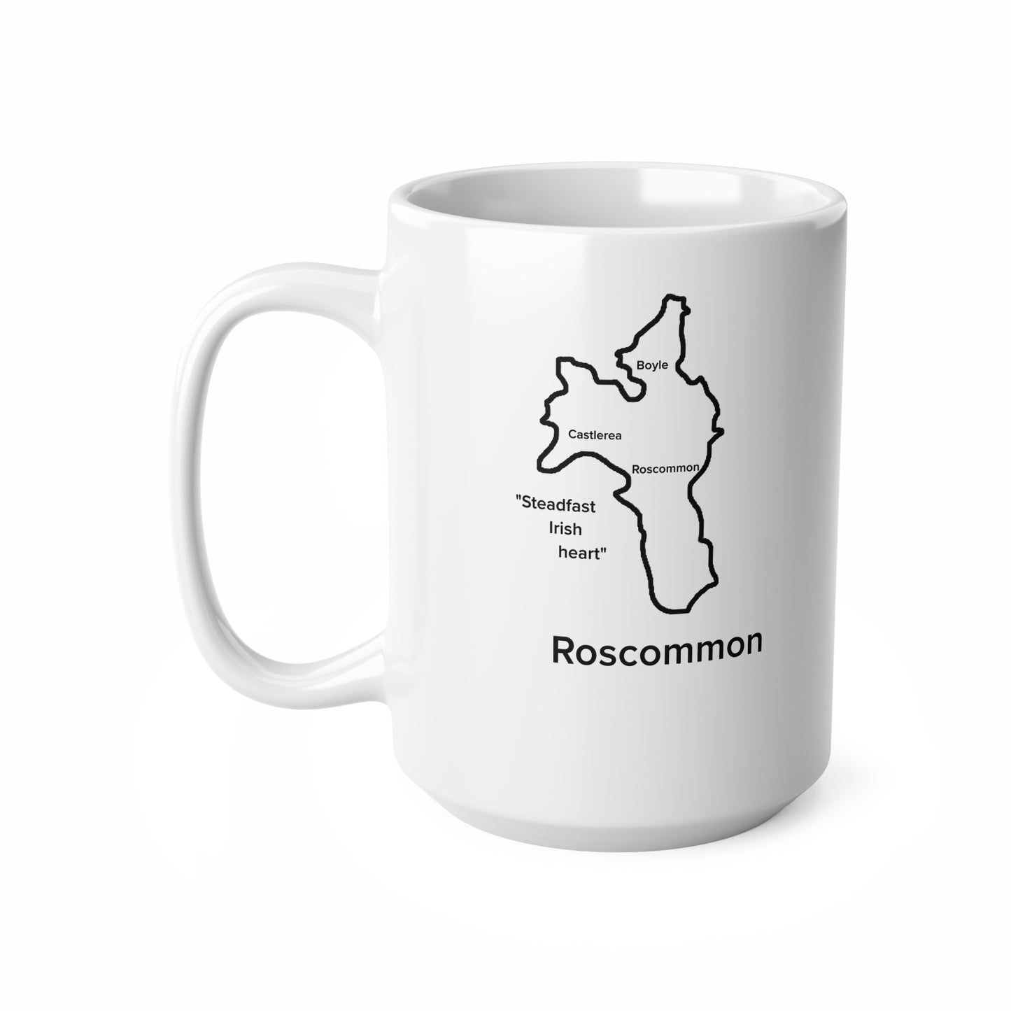 Roscommon Ceramic Coffee Cup - 11oz & 15oz