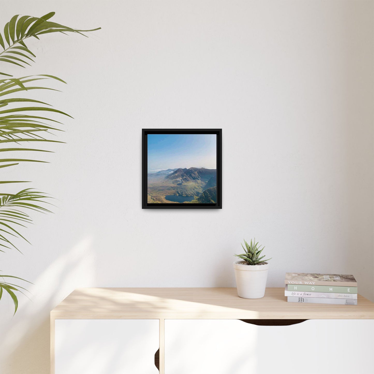 MacGillycuddy's Reeks Matte Canvas, Framed (Multi-color)