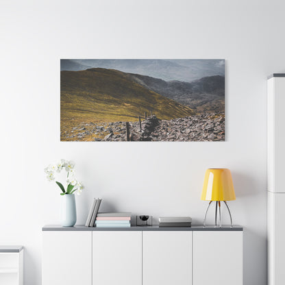 Wall in Mountains Matte Canvas, Stretched, 1.25"