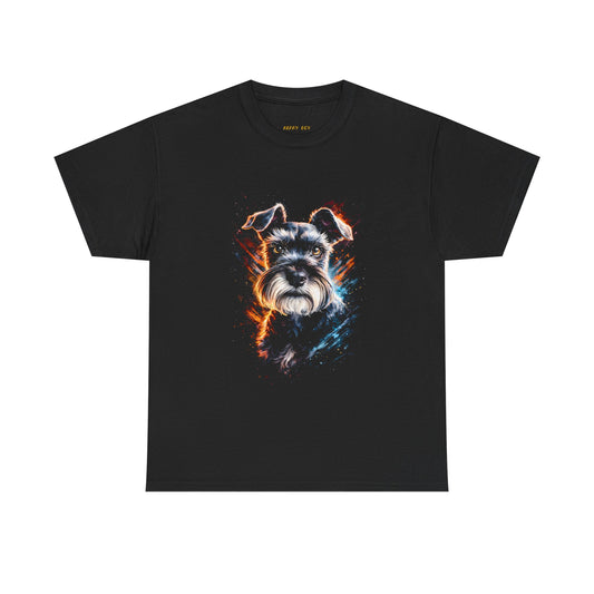 Schnauzer Electric Portrait T-Shirt