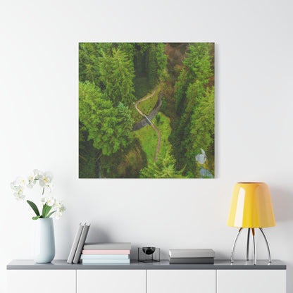 Glanageenty Forest Matte Canvas, Stretched, 1.25"