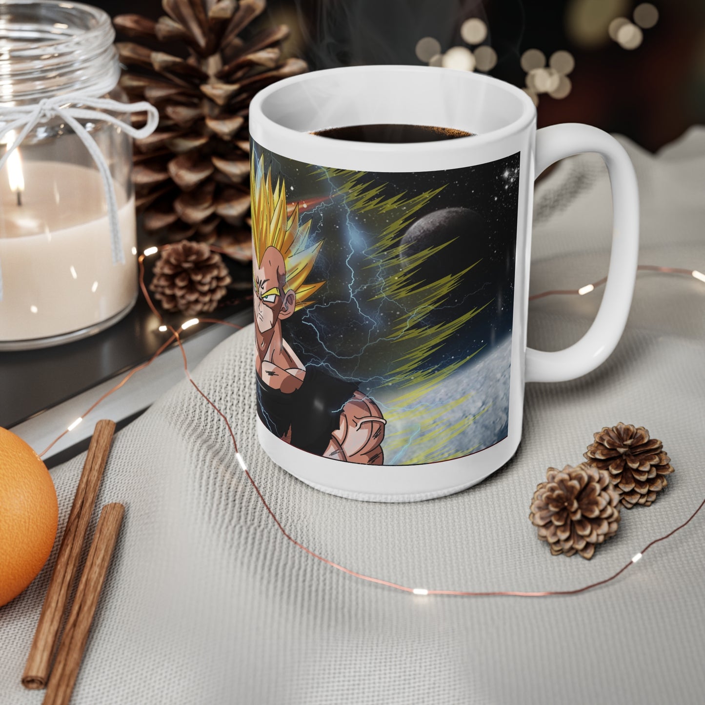 Super Saiyan Dragon Ball Z Ceramic Coffee Mug - 11oz & 15oz