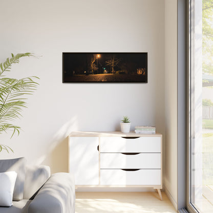 Stungiai Lithuania Matte Canvas, Framed (Multi-color)