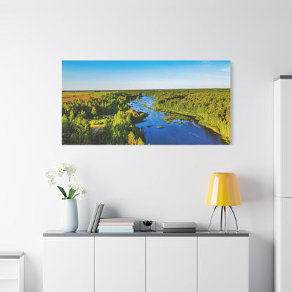 Zagare Lake  Matte Canvas, Stretched, 1.25"