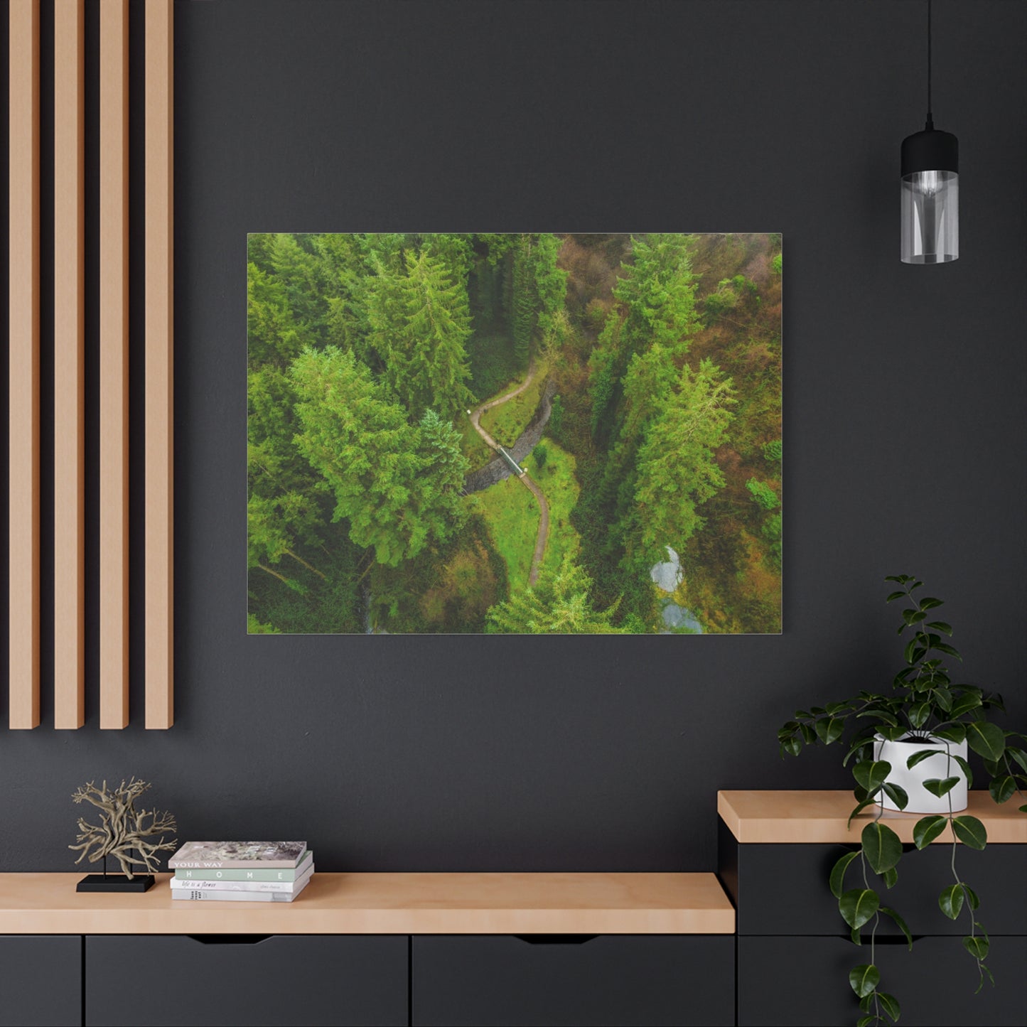 Glanageenty Forest Matte Canvas, Stretched, 1.25"