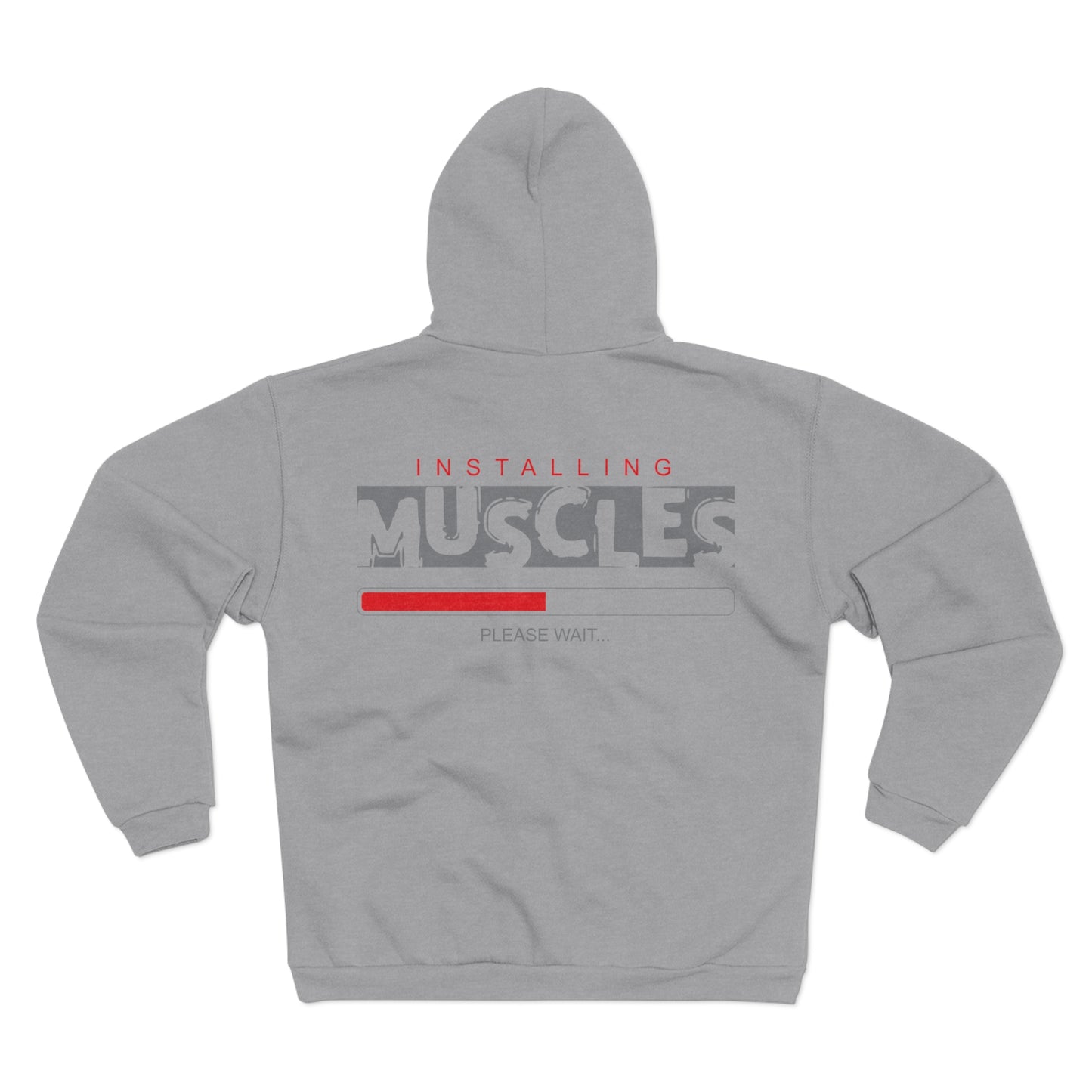 Muscle Loading Unisex Hooded Zip Sweatshirt