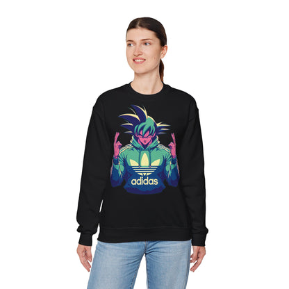 Vibrant Anime-Inspired Unisex Crewneck Sweatshirt