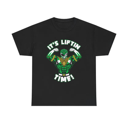 It's Liftin' Time Unisex Heavy Cotton Tee - Fun Gym Shirt for Fitness Enthusiasts