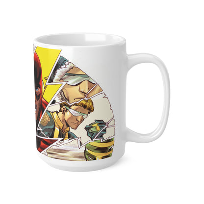 Superhero Comic Mug - 11oz & 15oz Ceramic Coffee Cup with Iconic Designs