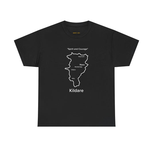 Kildare Unisex Heavy Cotton T-Shirt Black Edition