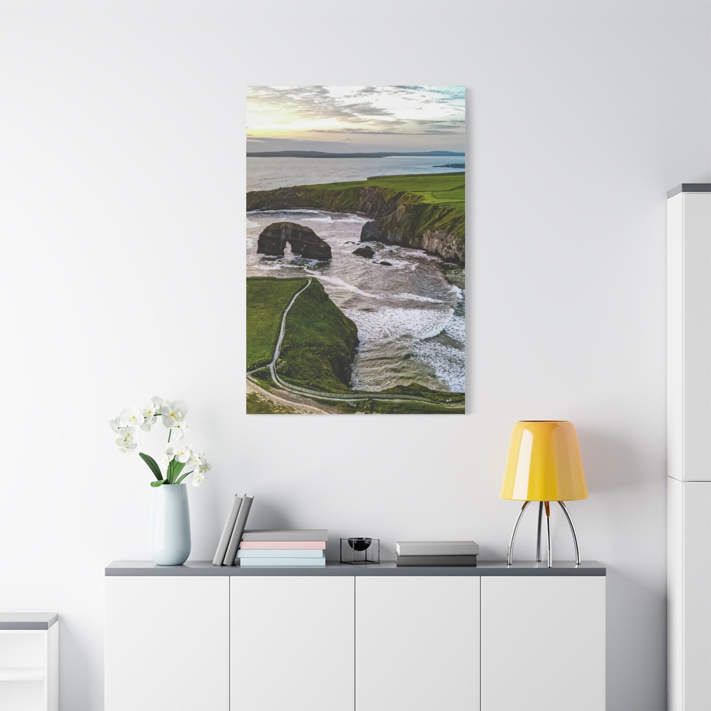 Virgin Rock Ballybunion Matte Canvas, Stretched, 1.25"