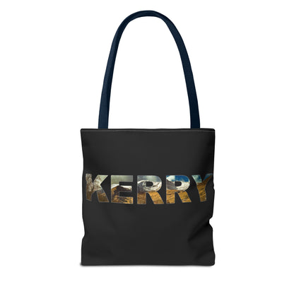 Kerry Black Style Tote Bag (AOP)