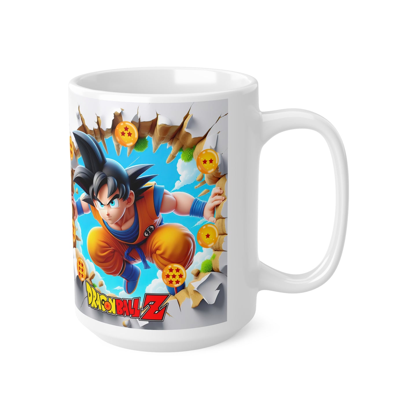Dragon Ball Z Ceramic Coffee Mug - 11oz & 15oz - Perfect for Anime Fans
