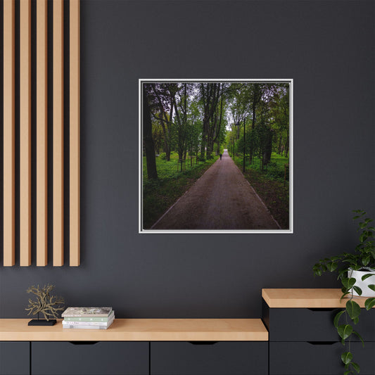 Zagares Park  Matte Canvas, Framed (Multi-color)