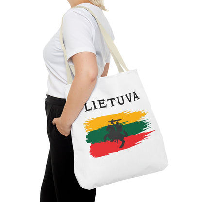 Cultural Spirit Tote Bag - Celebrate Lithuania with Vibrant Design