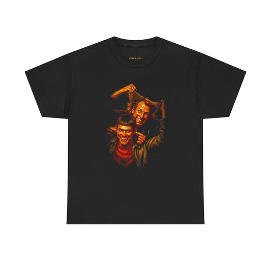 T-Shirt: Dumb and D Vintage Horror Portrait Tee