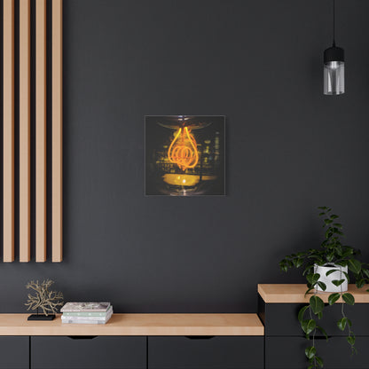 Bulb Matte Canvas, Stretched, 1.25"