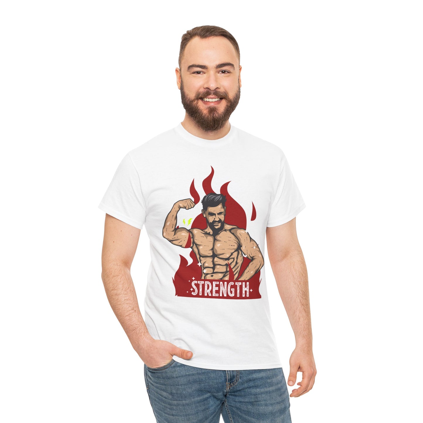 Strength Unisex Heavy Cotton Tee