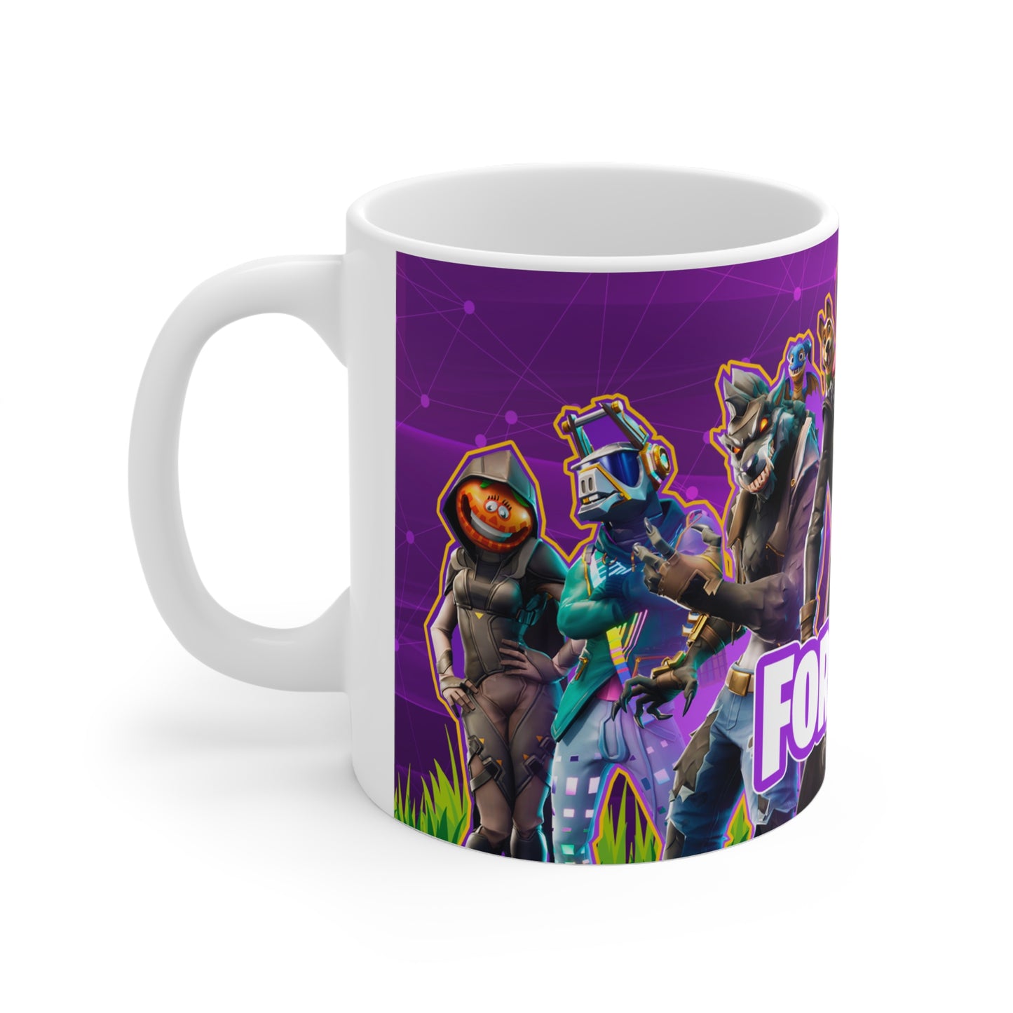 Fortnite Ceramic Coffee Cups - 11oz & 15oz - Gaming Themed Mugs for Fans
