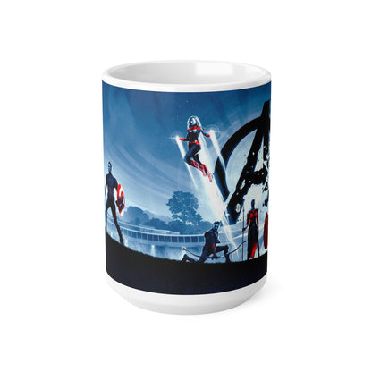 Heroic Ceramic Coffee Mug - 11oz & 15oz Marvel-Inspired Design