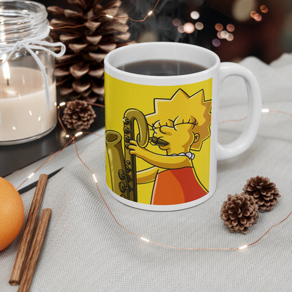 Lisa Cartoon Coffee Mug - Fun 11oz & 15oz Ceramic Cups