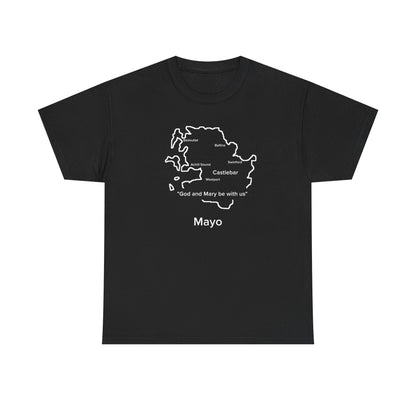 Mayo Unisex Heavy Cotton T-Shirt Black Edition
