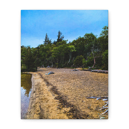 Muckross Lake Beach Matte Canvas, Stretched, 1.25"