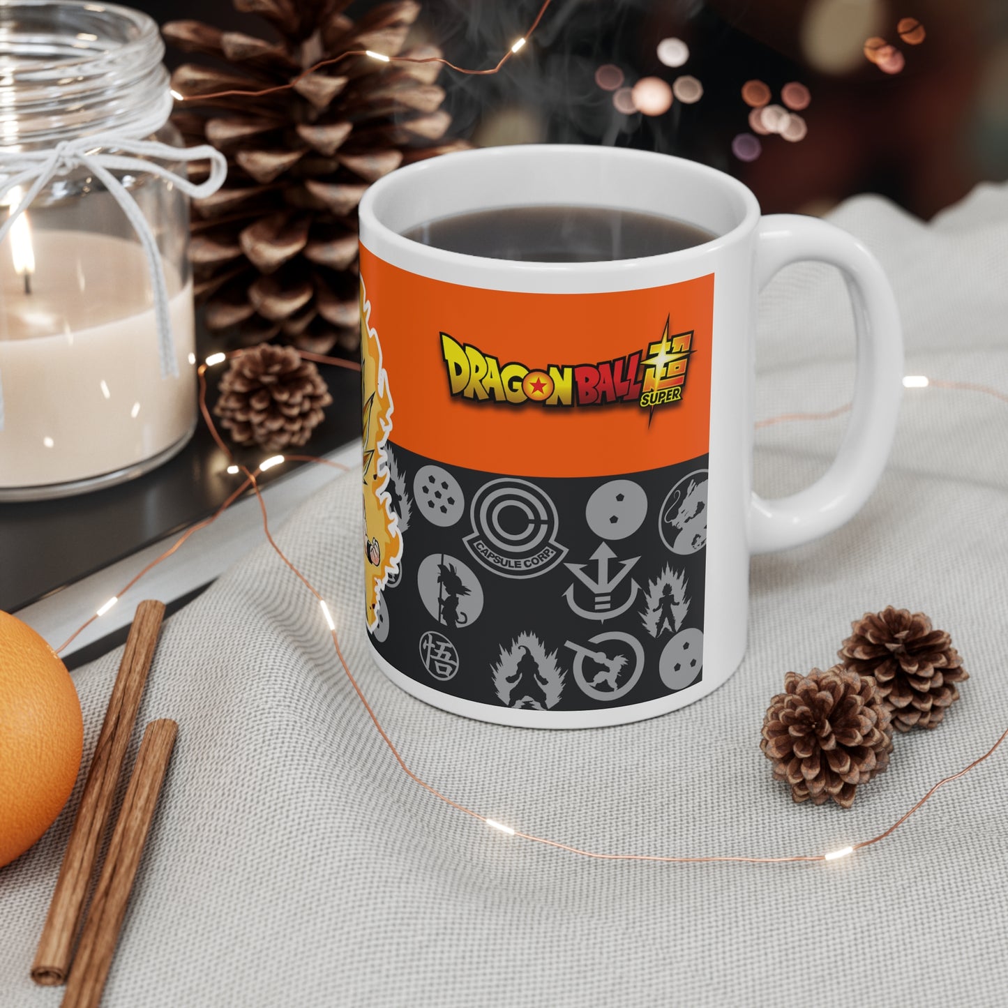 Dragon Ball Super Ceramic Coffee Mug - 11oz & 15oz - Perfect Gift for Anime Fans
