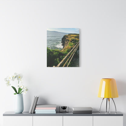 Ballybunion Cliff Walk Matte Canvas, Stretched, 1.25"