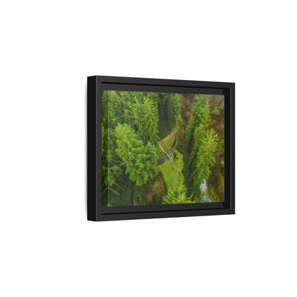 Glanageenty Forest Matte Canvas, Framed (Multi-color)