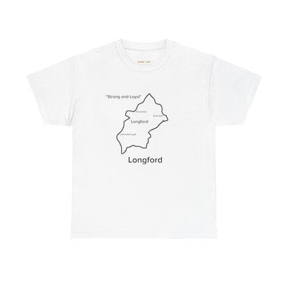 Longford Unisex Heavy Cotton Tee White Edition