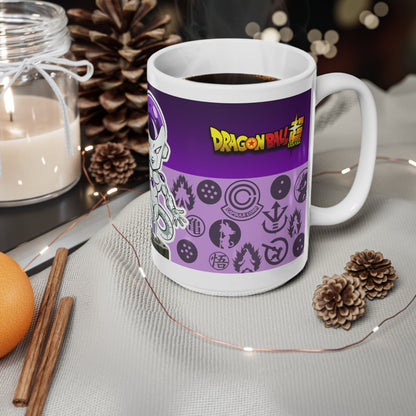 Dragon Ball Super Ceramic Coffee Cups - Anime Character Design, 11oz & 15oz