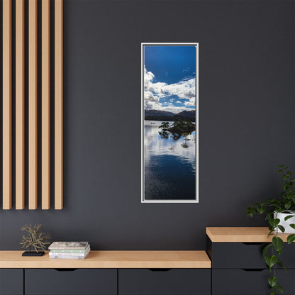 Lake Matte Canvas, Framed (Multi-color)