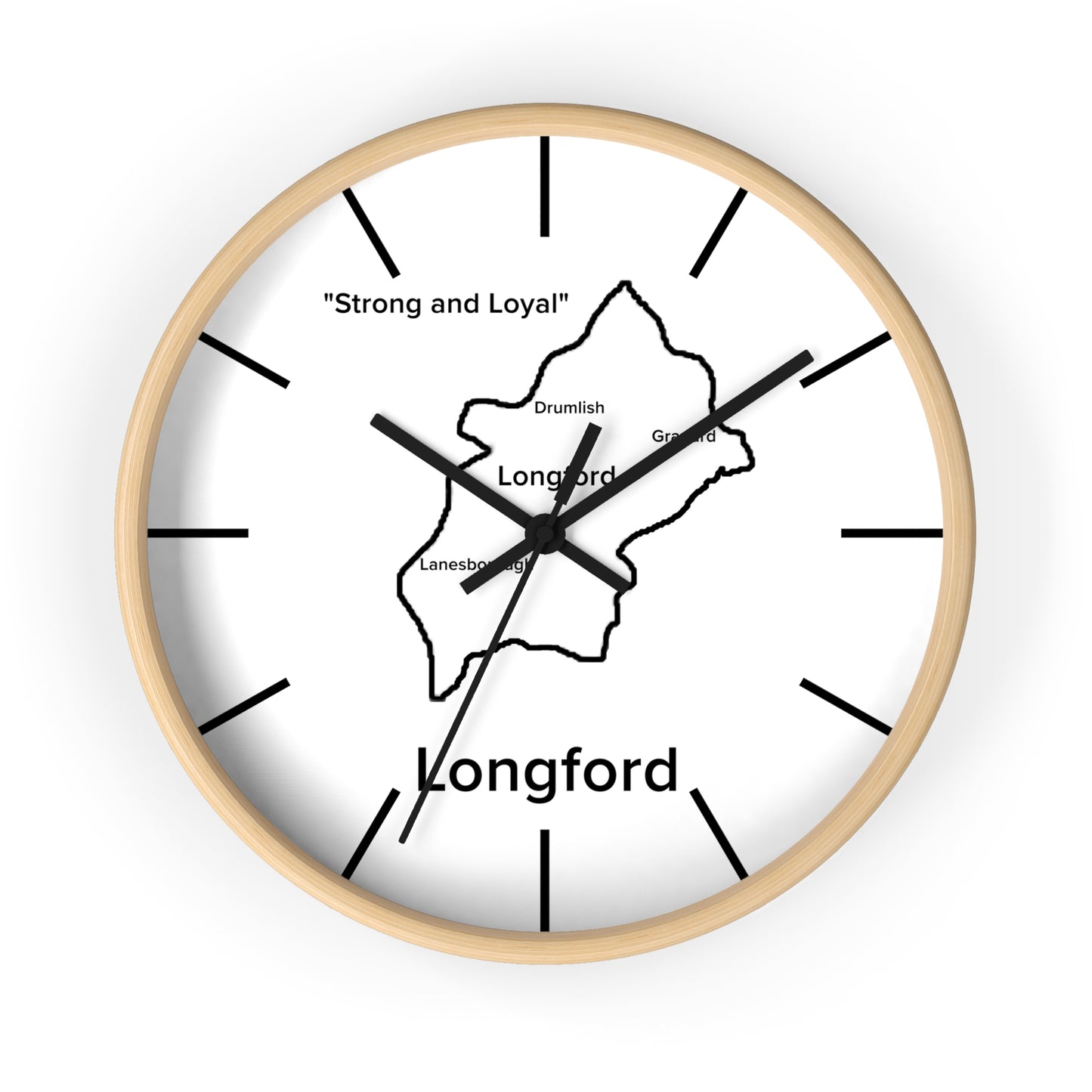 Longford County Wall Clock