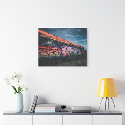 Night Train Matte Canvas, Stretched, 1.25"