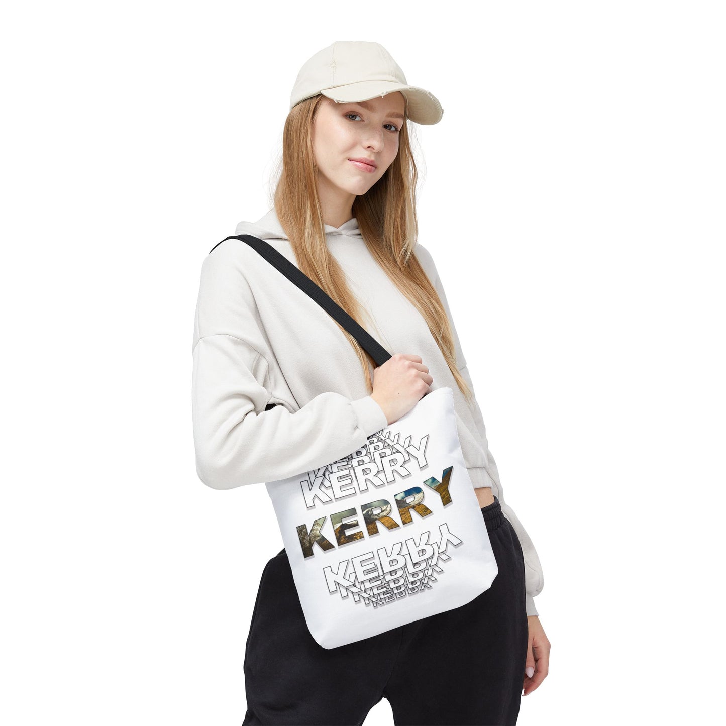 Kerry Kerry white Tote Bag (AOP)