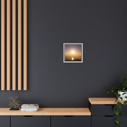 Sunset on Mount Brandon Matte Canvas, Framed (Multi-color)