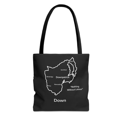 Down Tote Bag Black Edition