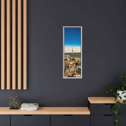 Riga TV Tower Matte Canvas, Framed (Multi-color)