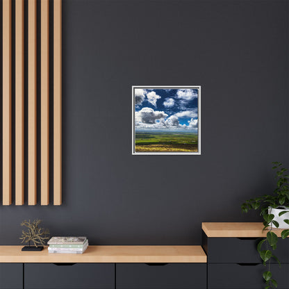 Kerry Panorama Matte Canvas, Framed (Multi-color)