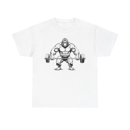 Gorilla Strength Gym Tee - Unisex Heavy Cotton T-Shirt