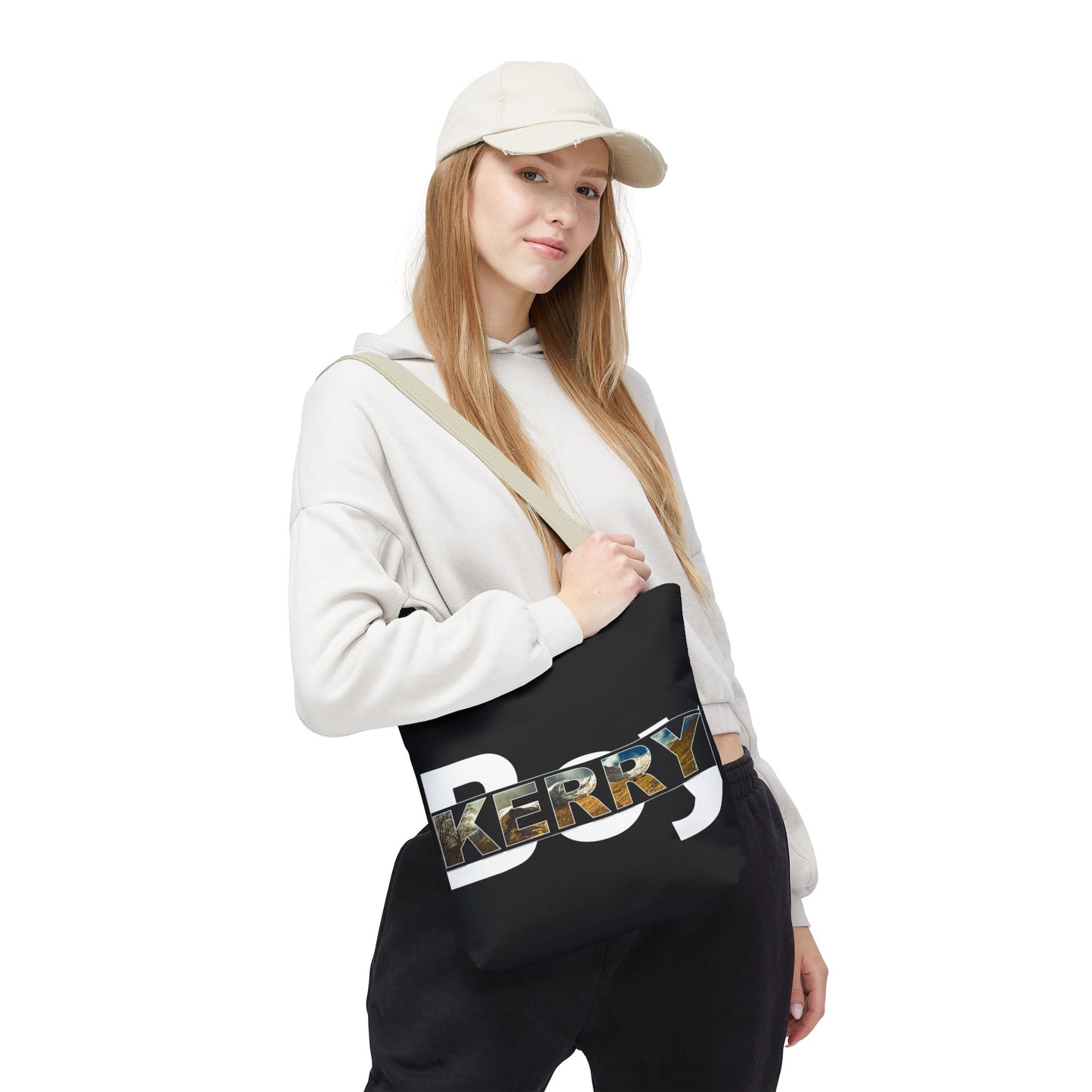 Kerry Boy black Tote Bag (AOP)
