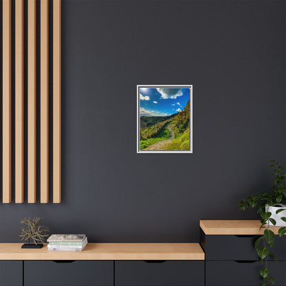 Glanageenty Forest Trail  Matte Canvas, Framed (Multi-color)