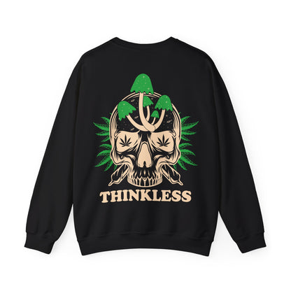 Mushroom Skull 'THINKLESS' Sweatshirt