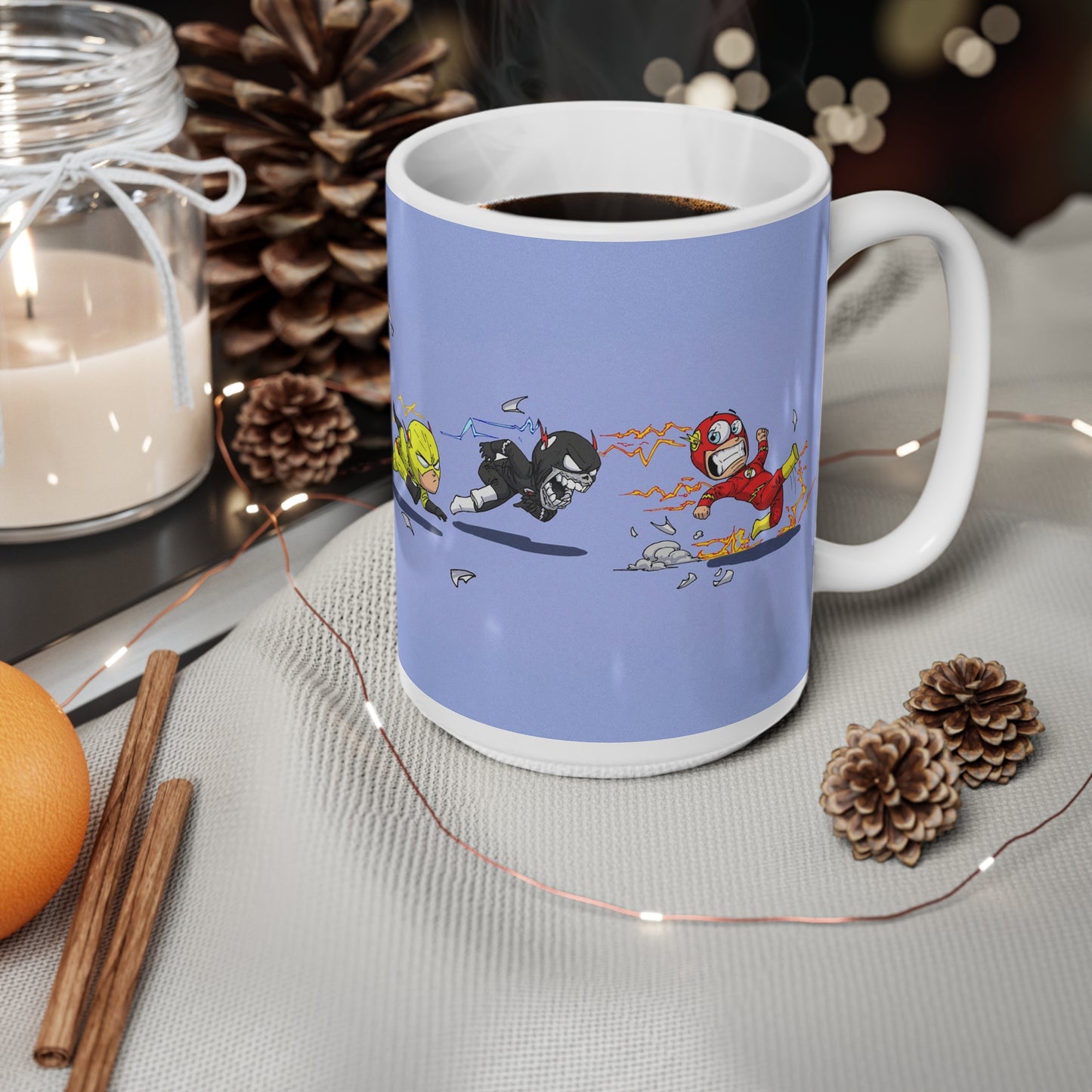 Dynamic Cartoon Character Coffee Mug | 11oz & 15oz | Perfect for Anime Fans